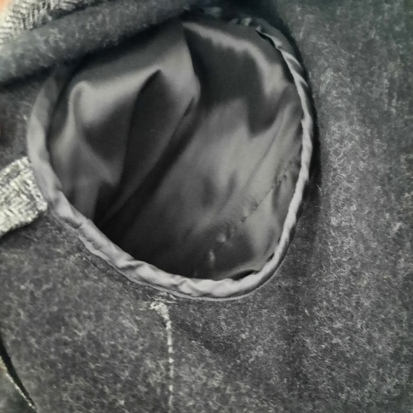 LIKE NEW 💥 Seventy Wool Blazer, Size 46, Gray + Black - Picture 7 of 12